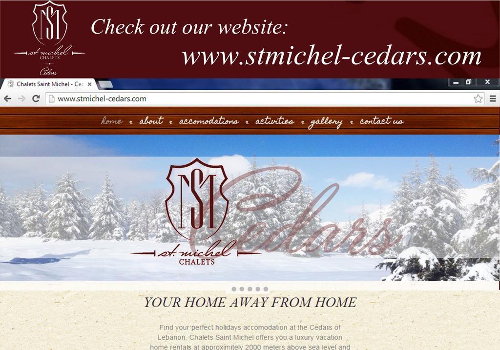 אל ארז Saint Michel Chalets מראה חיצוני תמונה