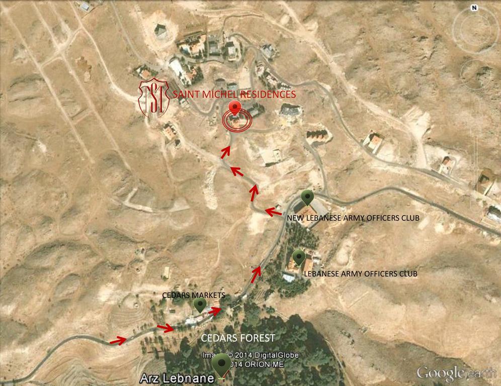 אל ארז Saint Michel Chalets מראה חיצוני תמונה
